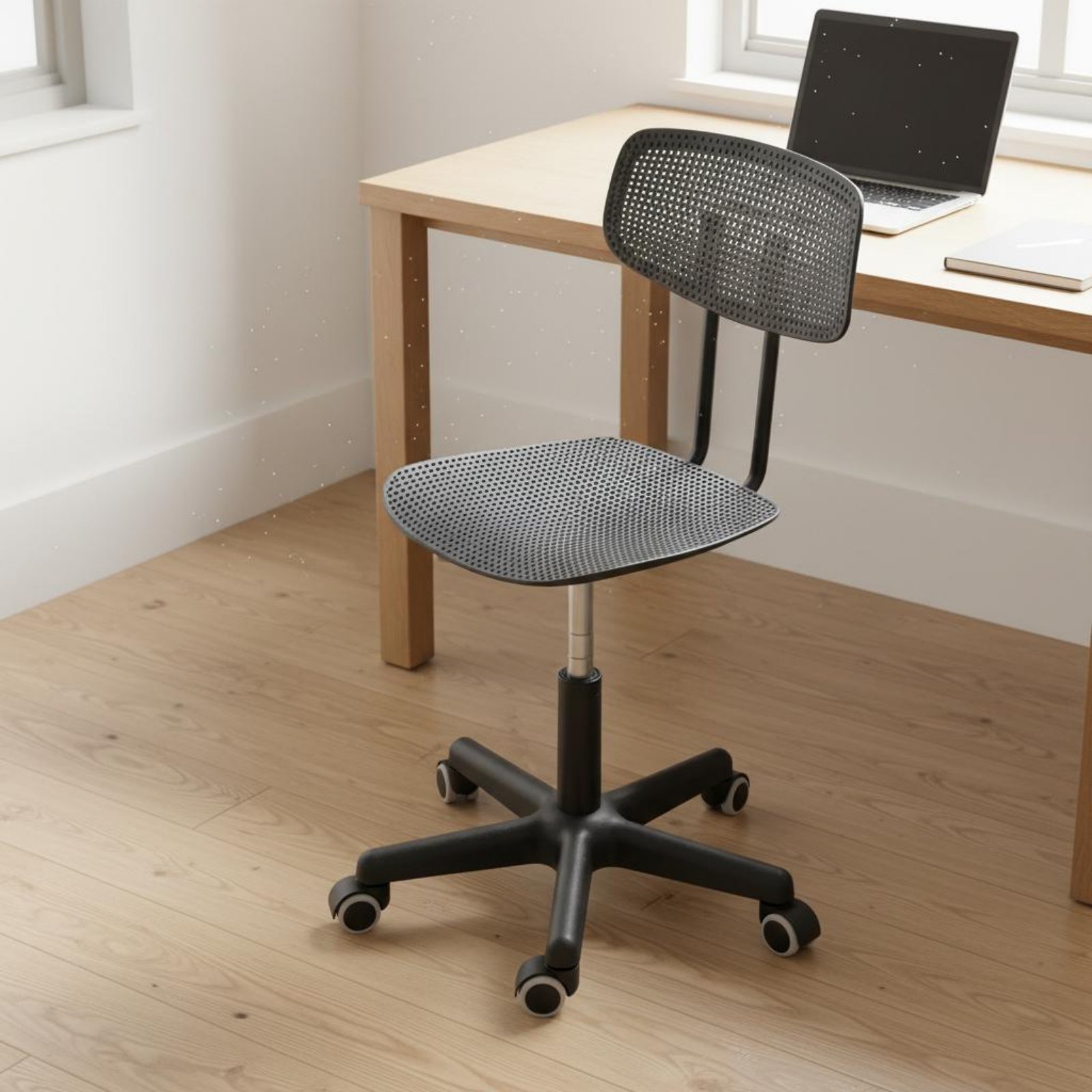 Office Furniture And Design - Ayarlanabilir Tekerlekli Çalışma Koltuğu Nefes Alabilen