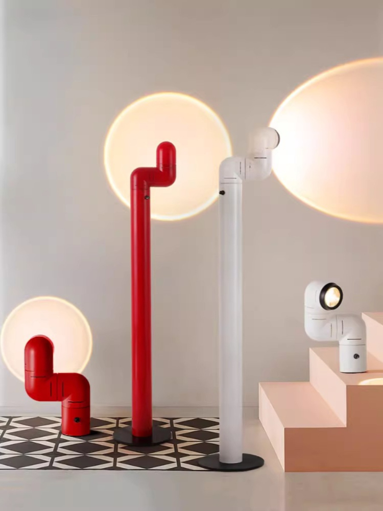 Floor Lamp Arched - İspanyol Uzay Çağı Zemin Lambası Tasarımcı