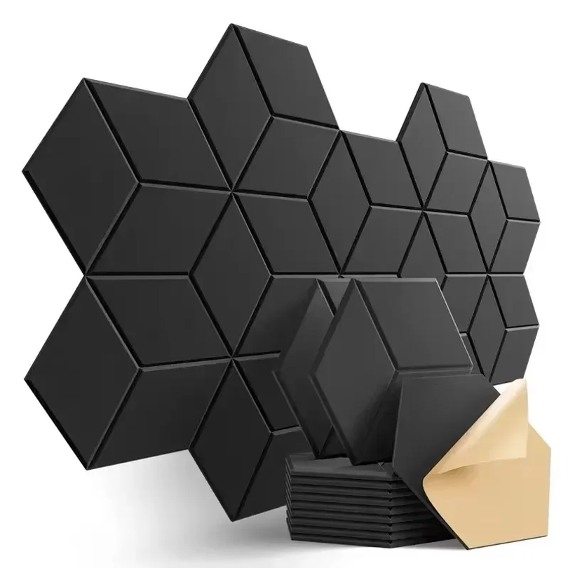Office Furniture Group - 12 adet kendinden yapışkanlı altıgen ses