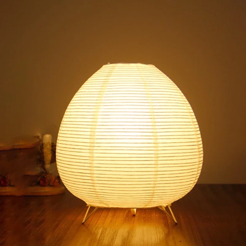 Floor Lamp Arched - Japon Pirinç Kağıdı Fener Led Masa