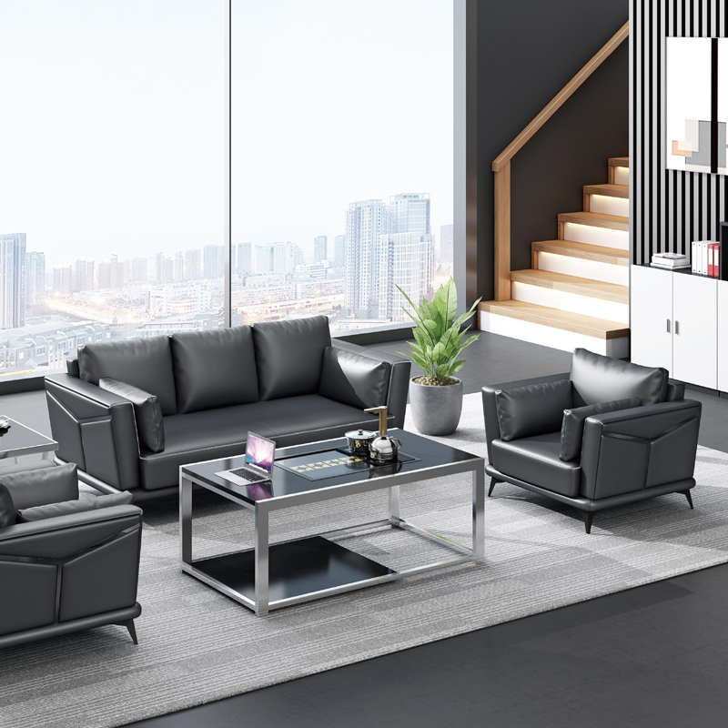 #   Siyah Deri Çok Kişilik Gru - Office Furniture Group incelemesi ve fiyatı