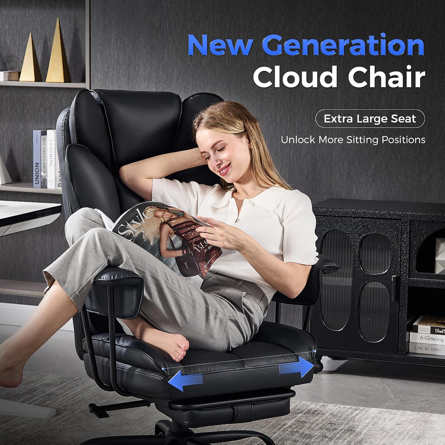 Büyük ve Uzun Boylu Ofis Koltu - Office Footrest Cushion incelemesi ve fiyatı