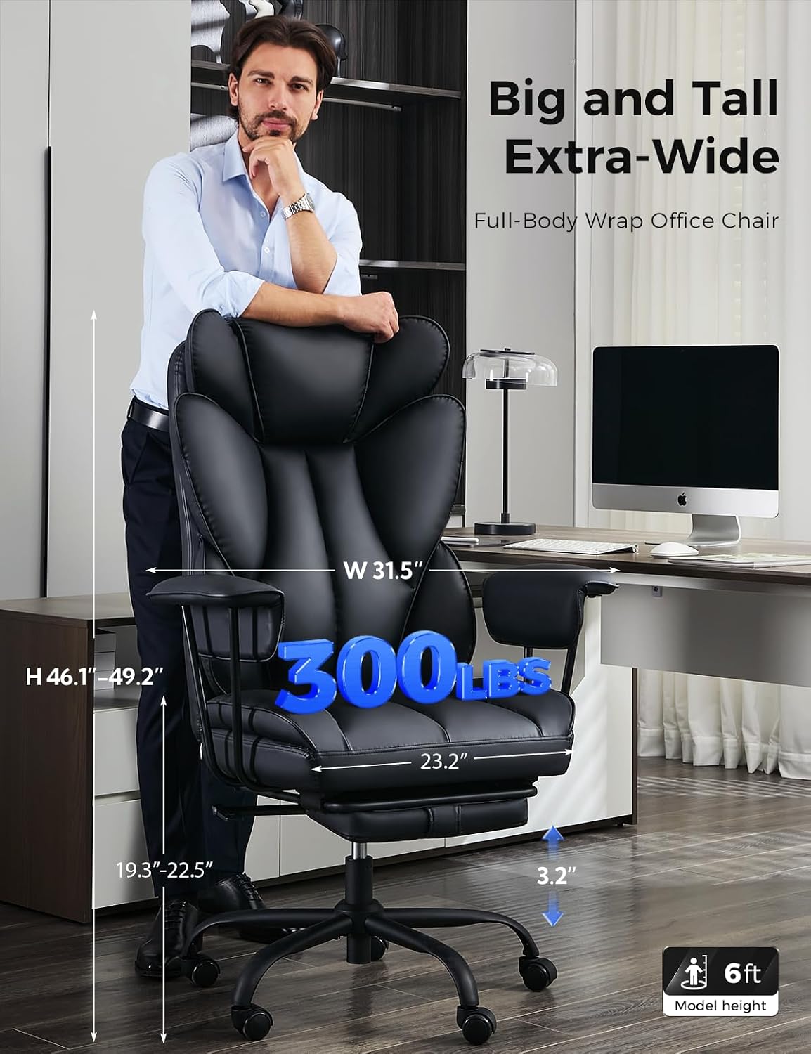 Büyük ve Uzun Boylu Ofis Koltu - Office Footrest Cushion incelemesi ve fiyatı