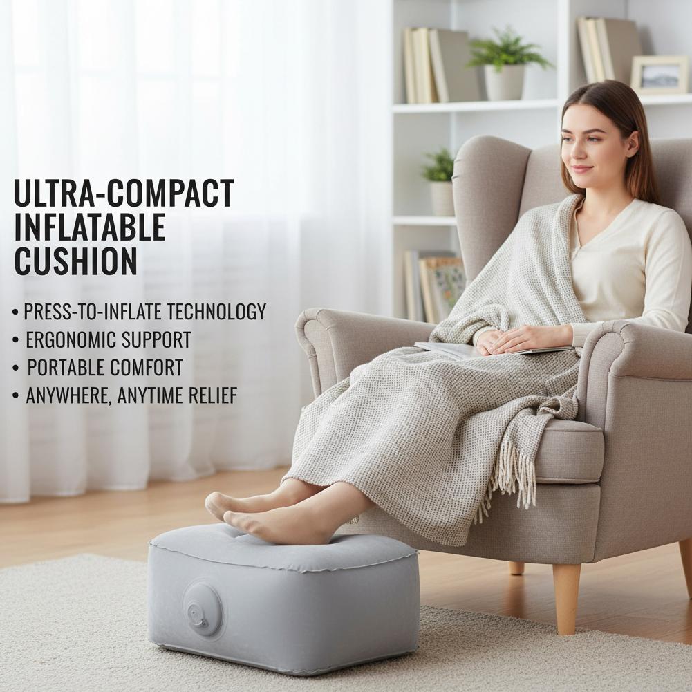 Taşınabilir Şişirilebilir Ayak - Office Footrest Cushion incelemesi ve fiyatı