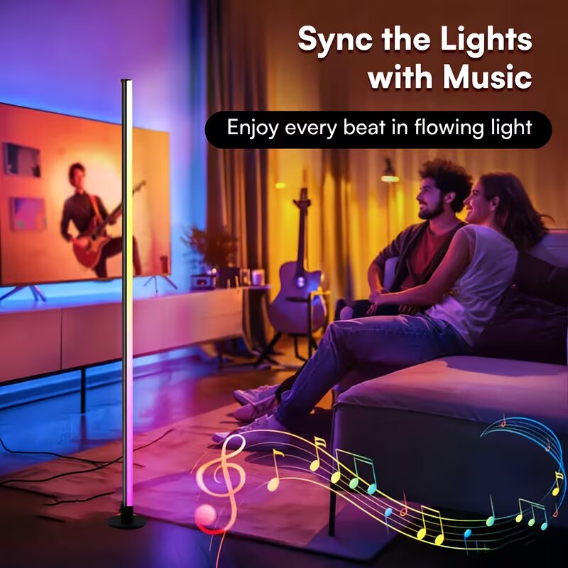 RGBIC LED Köşe Lambası, Uygula - Floor Lamp Arched incelemesi ve fiyatı